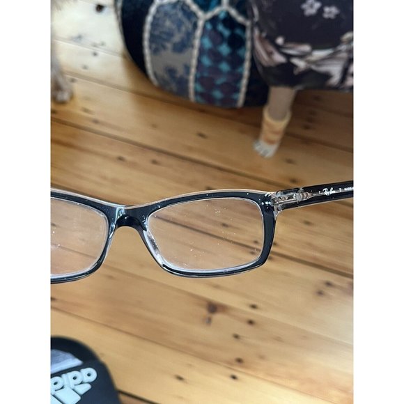 Ray Ban RB 5255 2034 Black EYEGLASSES Frame USED read Desc - Picture 5 of 9